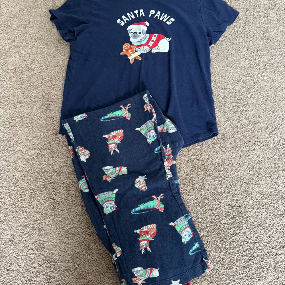 Santa Paws Pajama Set
